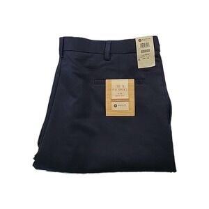 Haggar Cool 18 Performance Classic Fit No Iron Comfort Waist Black 40 x 30-NWT‎